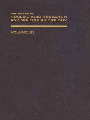 cover image of Progress in Nucleic Acid Research and Molecular Biology